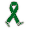 Green Awareness Walk Lapel Pin